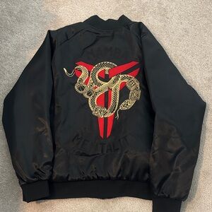 Kobe Size  XXL MAMBA MENTALITY JACKET.  Black Color Jacket.